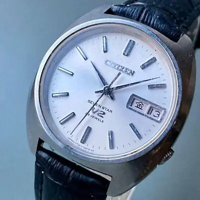Citizen Vintage Watch Men's Automatic Mechanical 22 Jewels Works From Japan • $55