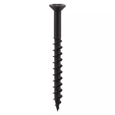 Carcass Wood Screws Professional Super Sharp Black Coarse Thread +free Drive Bit • £22.80