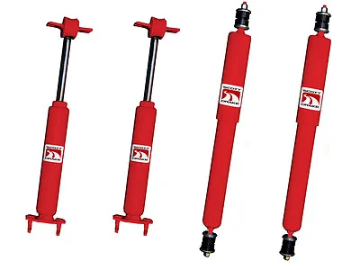 NEW! 1965-1970 Ford Mustang Gas Charged Shock Shocks Front & Rear Full Set Of 4 • $187.80