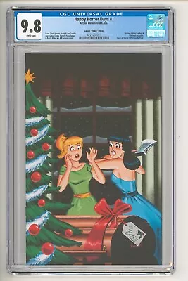 Happy Horror Days #1 Bill Galvan 'Vault Of Horror Homage' Virgin Variant CGC 9.8 • $68