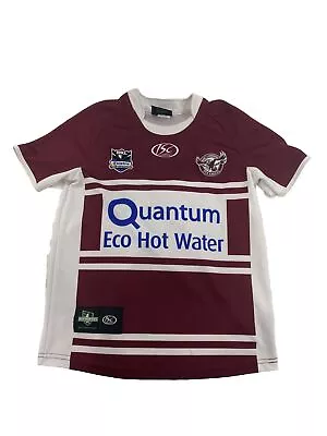 NRL Manly Waringah Sea Eagles Boys T-Shirt Size 14. • $20