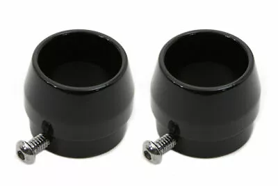 V-Twin Black Tips For 1-3/4 Straight Pipe Exhausts For Harley Davidson  • $16.38