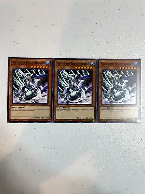 Yugioh Mobius The Frost Monarch 3x Common Stas-en029 Playset STAX / STAS  • $4.99