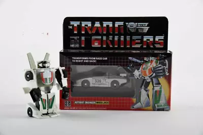 Transformer Toy G1 Wheeljack Reissue Mint Action Figure MISB Gift Ko • $56.99