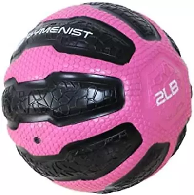 Rubber Medicine Ball With Textured Grip Available In 9 Sizes 2-20 LB Weighted • $32.99