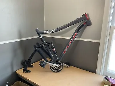 NICE! 2009 Fuji Outland RC Full Suspension Mountain Bike Frame 21” • $349.95