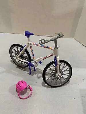 Barbie Biking Fun Flowers Bicycle 1994 Vintage With Pink Accessory Pretend Play • $12.95