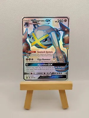 Pokémon TCG Metagross GX Hidden Fates Promo 157a/145 Ultra Rare Full Art NM-M • $18.99