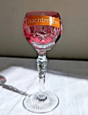 Nachtmann Traube Crystal Cut To Clear Cordial Glasses 4.5 T 2 OZ - New • $89