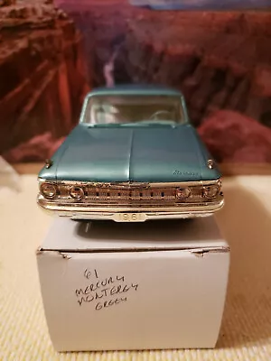 Exceptional 1/25 Scale 1961 Mercury Monterey. Plastic Promo Model In Saxon Green • $42.77