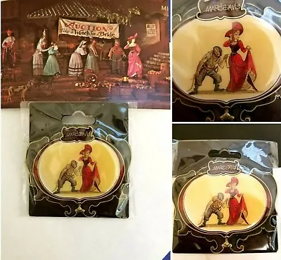 Marc Davis Disney Redhead Auction Pirates Of The Caribbean Pin Brooch W Postcard • $395