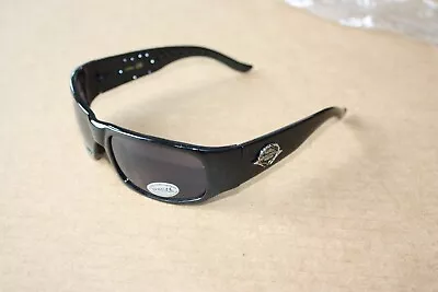 Thunder Mountain Harley Davidson Smoke Riding Glasses Loveland Colorado Black • $24