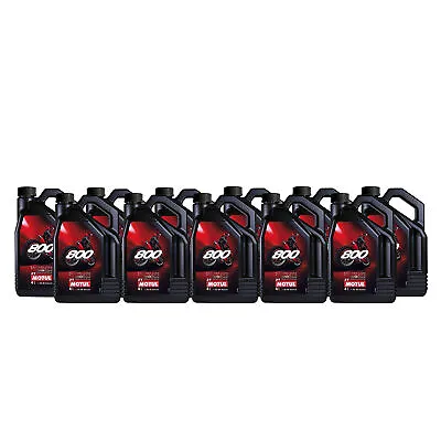 Motul 800 2T FL OFF ROAD 100% Synthetic Racing 44L Engine Motor Oil 11 X 4L • $698.95