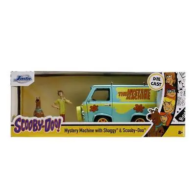 Jada Hollywood Rides: Mystery Machine W/ Scooby Doo & Shaggy 1/24 Scale • $27.95