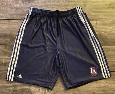 Mens Adidas Los Angeles Clippers NBA Team Issued Practice Worn Basketball Shorts • $19.99