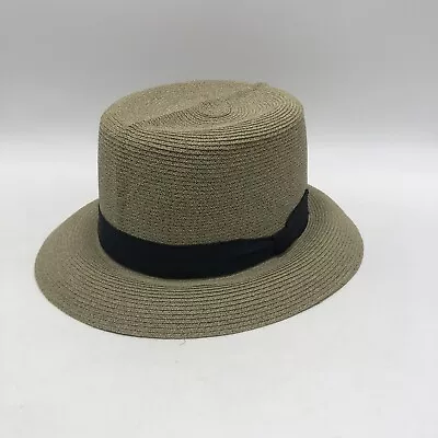 Vintage Leone Cappelli MENS FEDORA HAT  Size 7  Milan Imported • $34.95
