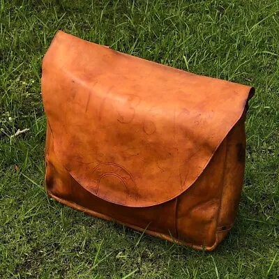 Original Vintage 1970 Bona Allen Us Mail Leather Bag Extra Large • $399