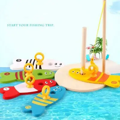 £6.67 • Buy Fishing Game Toy Rod Fish Hook Catch Kids Children Bath Time Gift LA