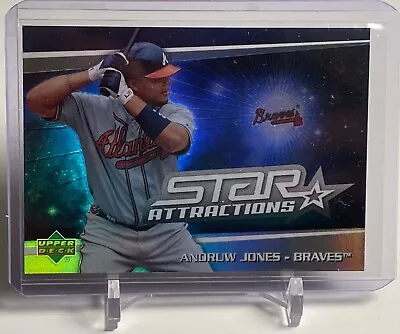 2006 UD Special F/X Star Attractions Andruw Jones Card SA-AJ Braves W/Top Loader • $1.99