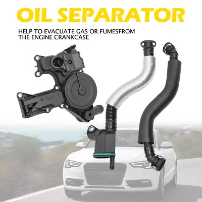 PCV Valve Oil Separator For Audi A3 A4 A5 A6 Q5 Q7 S3 TT VW Golf 1.8 2.0T 15-21 • $35.99