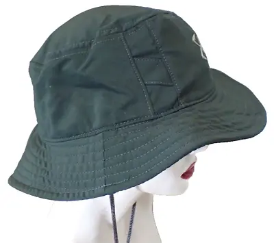 Vintage Under Armour Green Boonie Bucket Hat Lightweight Packable Size M-L • $12.89