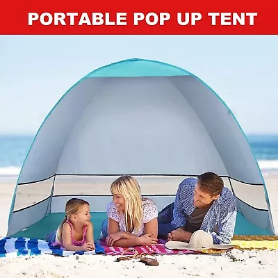 Portable Pop Up Camping Tent Beach Outdoor Family Tents Portable 3-4 Person Dome • $51.99