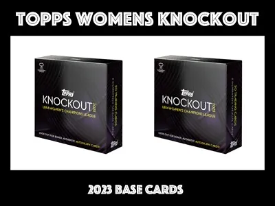 Topps Womens Knockout 2023 Base Cards • £0.99