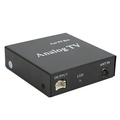 Car Analog TV Box Mobile DVD TV Signal Receiver PAL SECAM NTSC Full System OSD M • £32.93