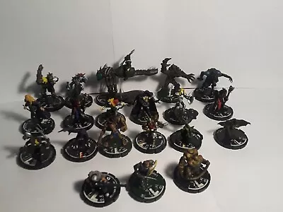 20 Rare Mage Knight Miniature LOT Figure Hero Monster Dungeon Dragon Pathfinder • $25.49