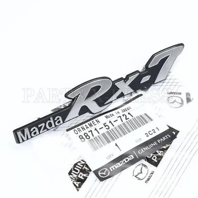 8871-51-721 New Genuine  Oem  Mazda Fender Emblem Nameplate Mazda Rx-7 887151721 • $34.42