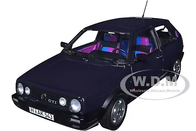 1991 Volkswagen Golf Gti  Fire & Ice  Dark Purple 1/18 Diecast By Norev 188558 • $84.99