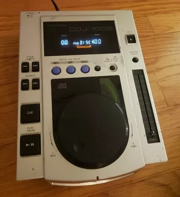 Pioneer DJ CDJ-100S Silver CD Deck CDJ Player Parts Repair • $39.99