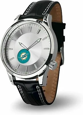 New! Miami Dolphins Men's Icon Watch Licensed • $69.95