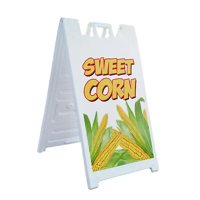 A-frame Sidewalk Sweet Corn 24  X 36  Double Sided A-Frame Sidewalk Sign • $44.99