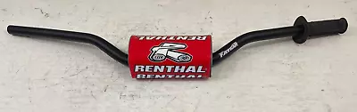 Renthal Fatbar Handlebars 604 Black Carmichael Honda CRF 250 450 Kawasaki KX 250 • $89