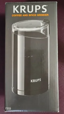 KRUPS Fast Touch Electric Coffee And Spice Grinder With Stainless Steel Blades • $24.95