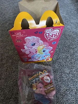 McDonald’s Happy Meal Box With Unopened My Little Pony Toy • $8
