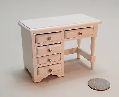 Dollhouse Miniature - Youth Desk White • $14.95