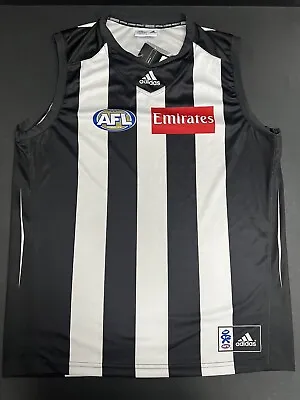 AFL COLLINGWOOD MAGPIES OFFICAL ADIDAS 2010 PREMIERS JUMPER - Daicos Grand Final • $195