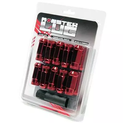 Wheel Mate Monster Locking Lug Nut Set Of 4 - 14x1.50 Red • $35