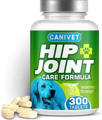 Dog Joint Care Supplements | 300 Tablets | With Green Lipped Mussel Glucosamine • £40.22