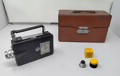 Kodak Magazine Cine-Kodak 16mm Movie Camera W/Case & Filter • $33.50