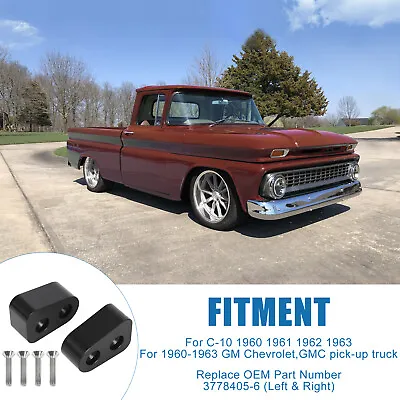 Trucks Door Wedges Pair For GM GMC Chevy Chevrolet 1960 1961 1962 1963 Hardware • $101.89
