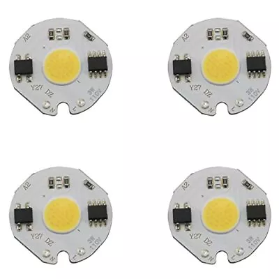 Led Chip 4pcs 110v 3w White High Power Cob Led Cob Lamp Beads Led Lamp Bulb Chip • $11.53