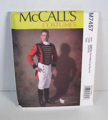 McCall's 7457 Victorian / Outlander Adult Costume Pattern MEN S-XXL 34-52 Uncut • $7.99