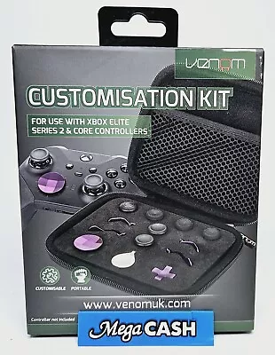 Venom Customisation Kit For Xbox Xbox Elite Series 2 Controller (Purple) • $55