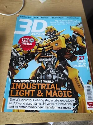 3D World Magazine #119 August 2009 With CD Industrial Light & Magic - B163 • £2.99