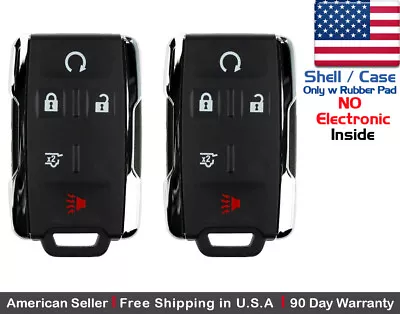 2x New Replacement Keyless Key Fob Remote For Chevy GMC GM 13580081 Shell Only • $15.95
