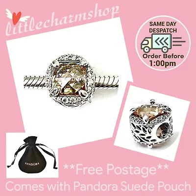 NEW Authentic Genuine PANDORA Silver Radiant Grains Charm - 797650CCZ RETIRED • $76.40