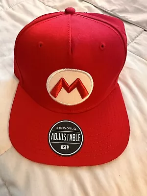 Super Mario License SnapBack Hat Bioworld • $20